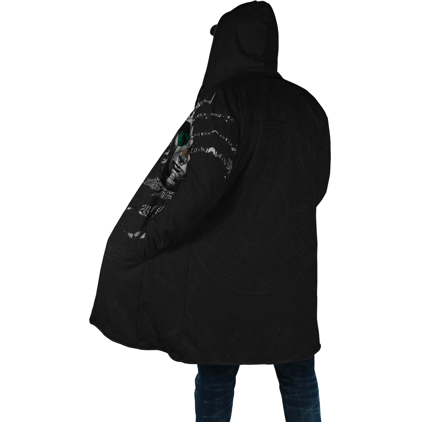 Personalized Name Aztec Mexico 3D All Over Printed Hoodie
