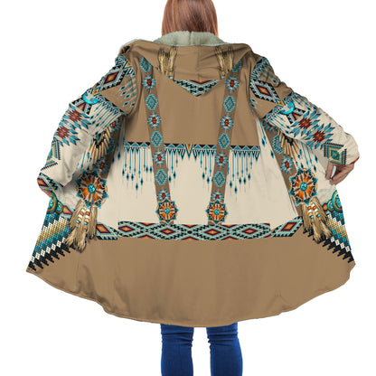 Native American 3D All Over Printed Legging + Cloak