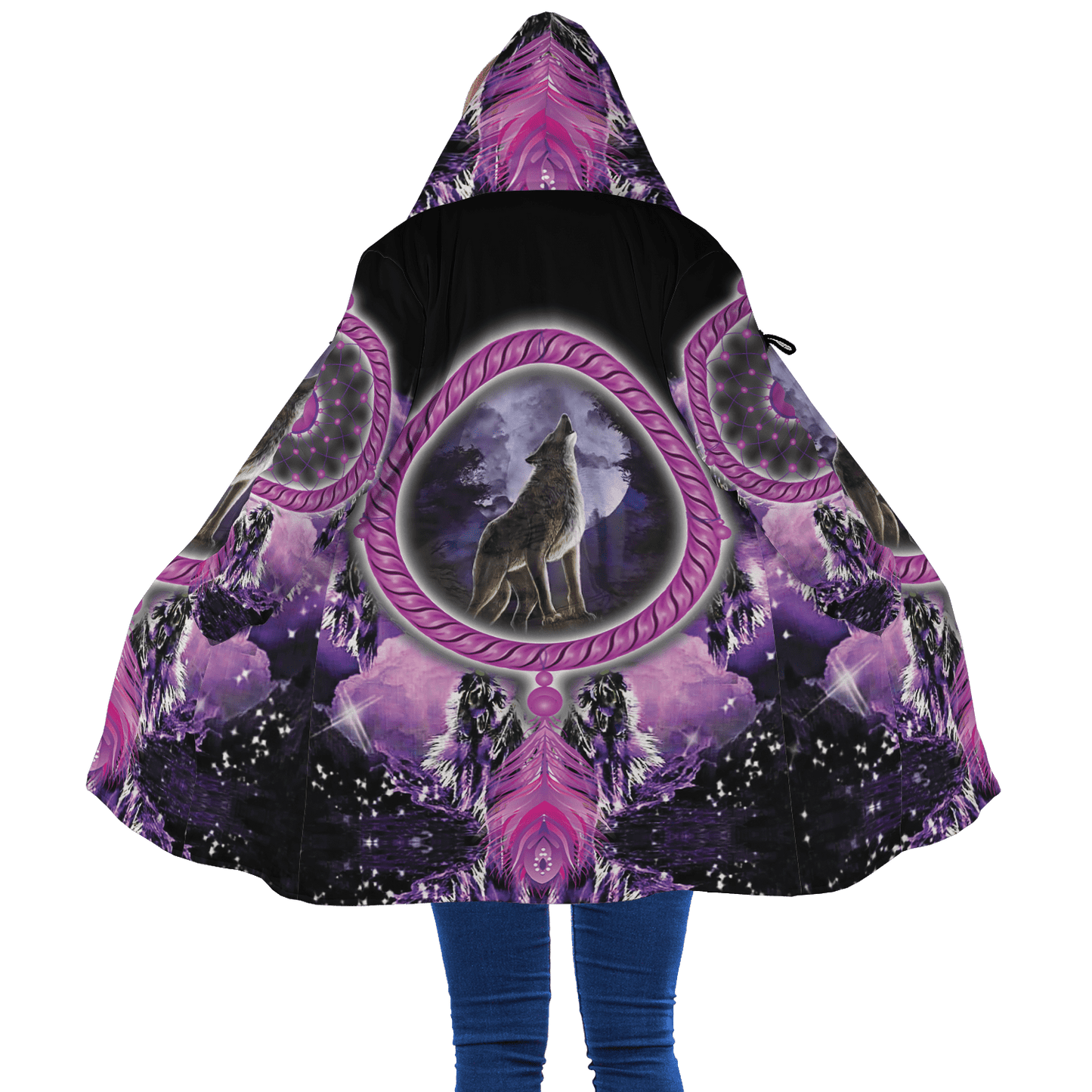 Native American 3D All Over Printed Legging + Cloak