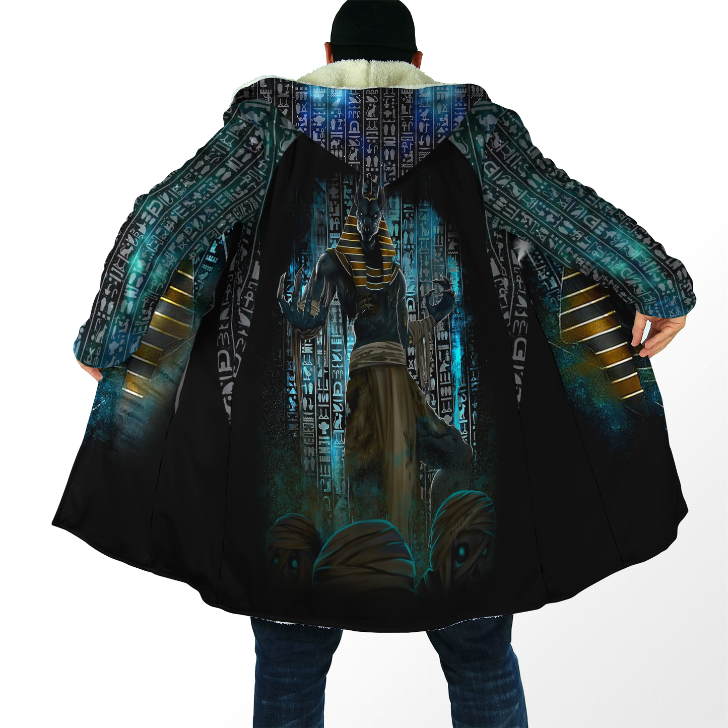 The God Of Egypt - Anubis 3D All Over Printed Unisex Shirts