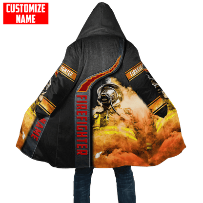 Customize Name Firefighter 3D All Over Printed Unisex Shirts