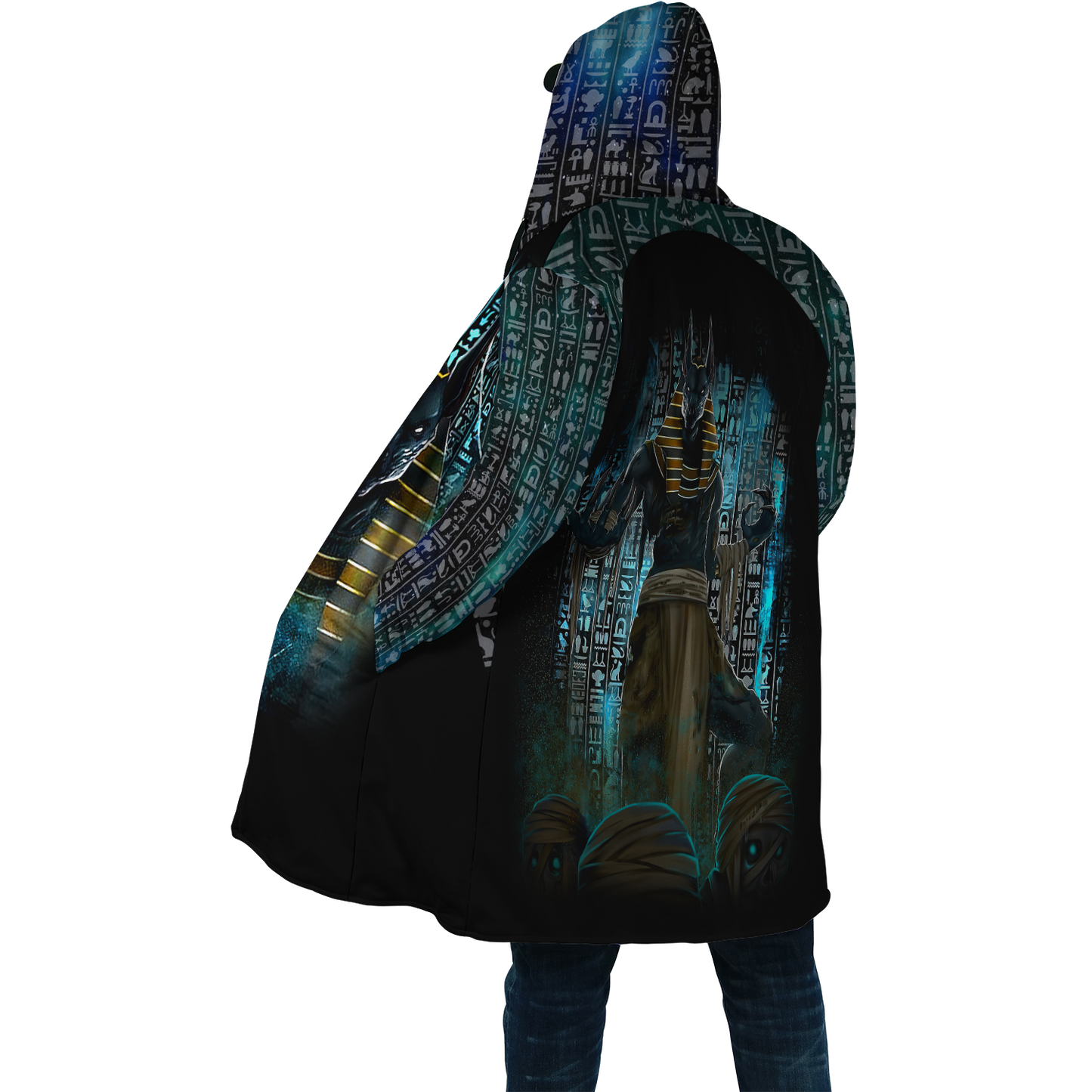 The God Of Egypt - Anubis 3D All Over Printed Unisex Shirts