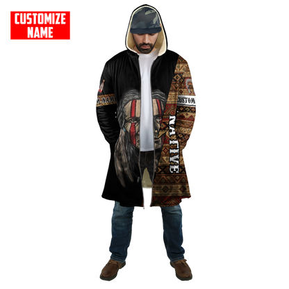 Customized name Native American 3D All Over Printed Unisex Shirts