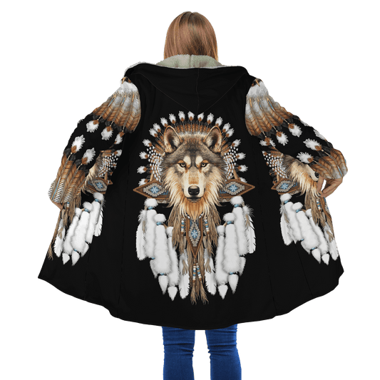 Native American 3D All Over Printed Legging + Cloak