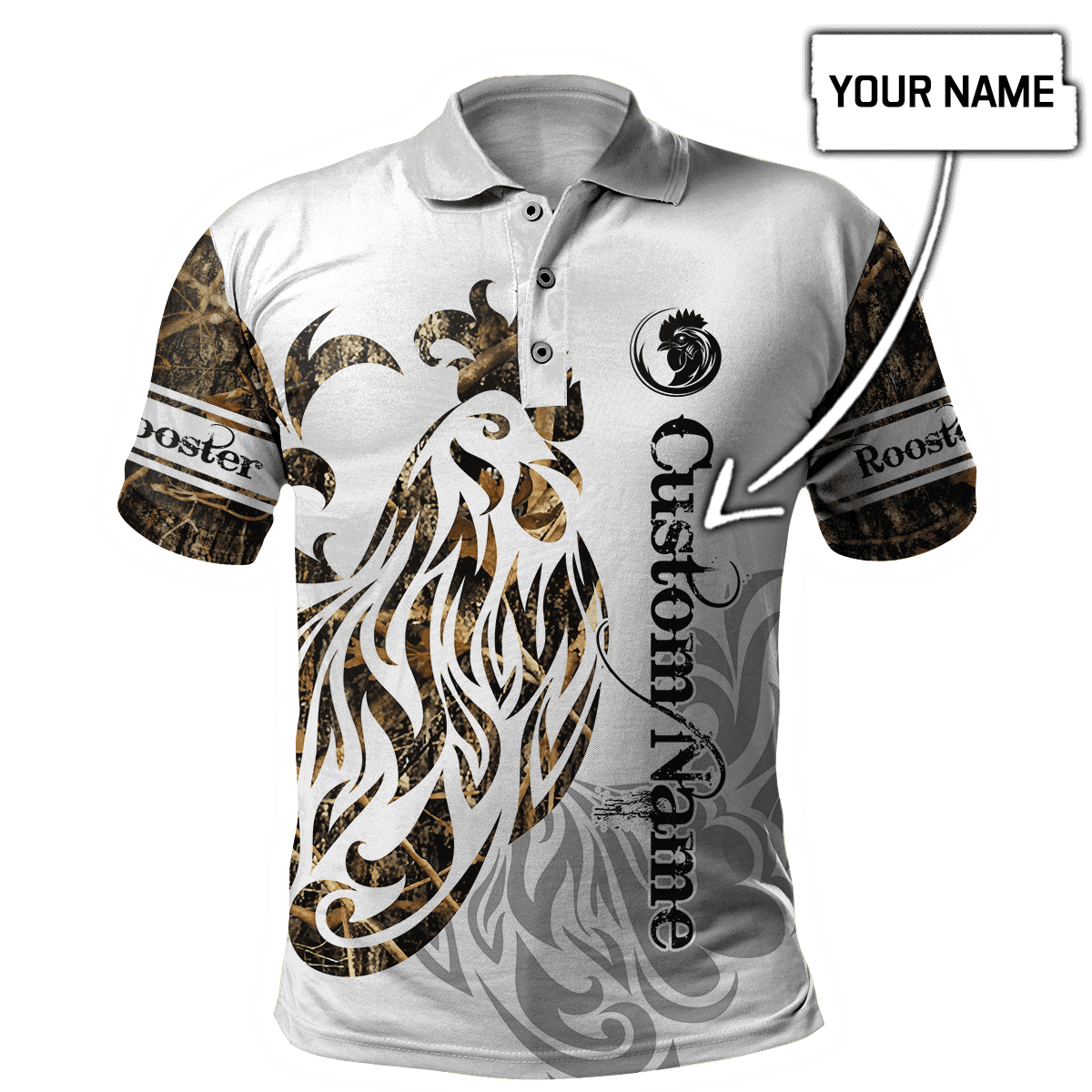 Personalized Rooster 3D Printed Unisex Shirts DD17052103