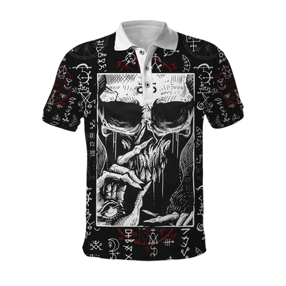 Silence Skull Satanic Hoodie For Men And Women
