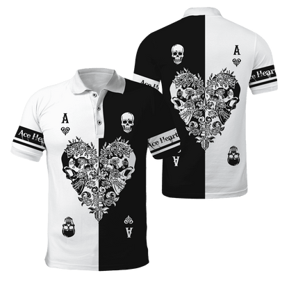 Ace Heart 3D All Over Printed Unisex Shirts