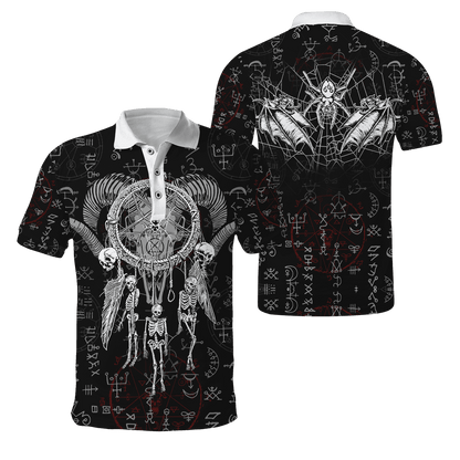 Dreamcatcher Skull Satanic Hoodie For Men And Women TNA06012106ND