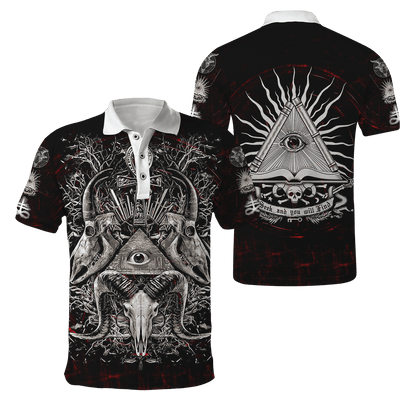 The Eyes Of Skull Satanic Hoodie For Men And Women TNA12302002