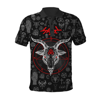 Shape Of Satanic Skull Hoodie For Men And Women TR2512204