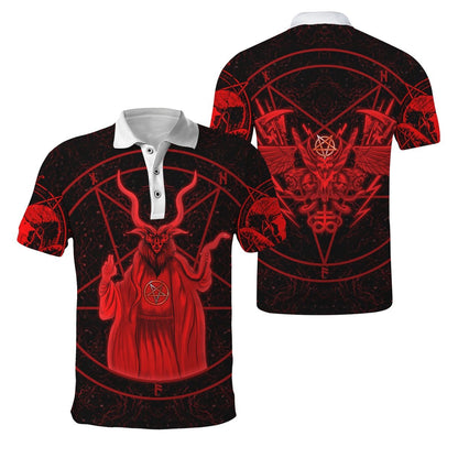 Red Magic Satanic Skulls Hoodie For Men And Women TNA12212015HH