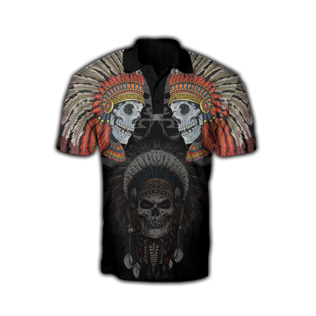 Native Skull 3D All Over Printed Hoodie Shirts For Men And Women MH09122003