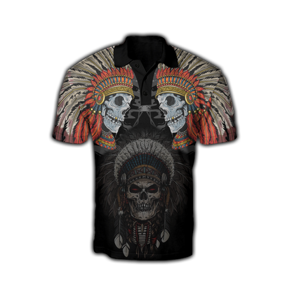 Native Skull 3D All Over Printed Hoodie Shirts For Men And Women MH09122003