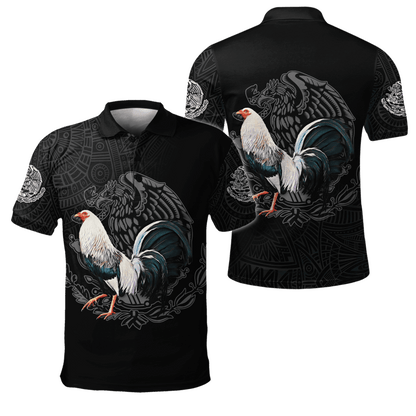 Mexican Rooster 3D Printed Unisex Shirts Pi17052103VH