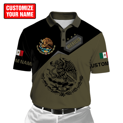 Personalized Name Mexican 3D All Over Printed Hoodie