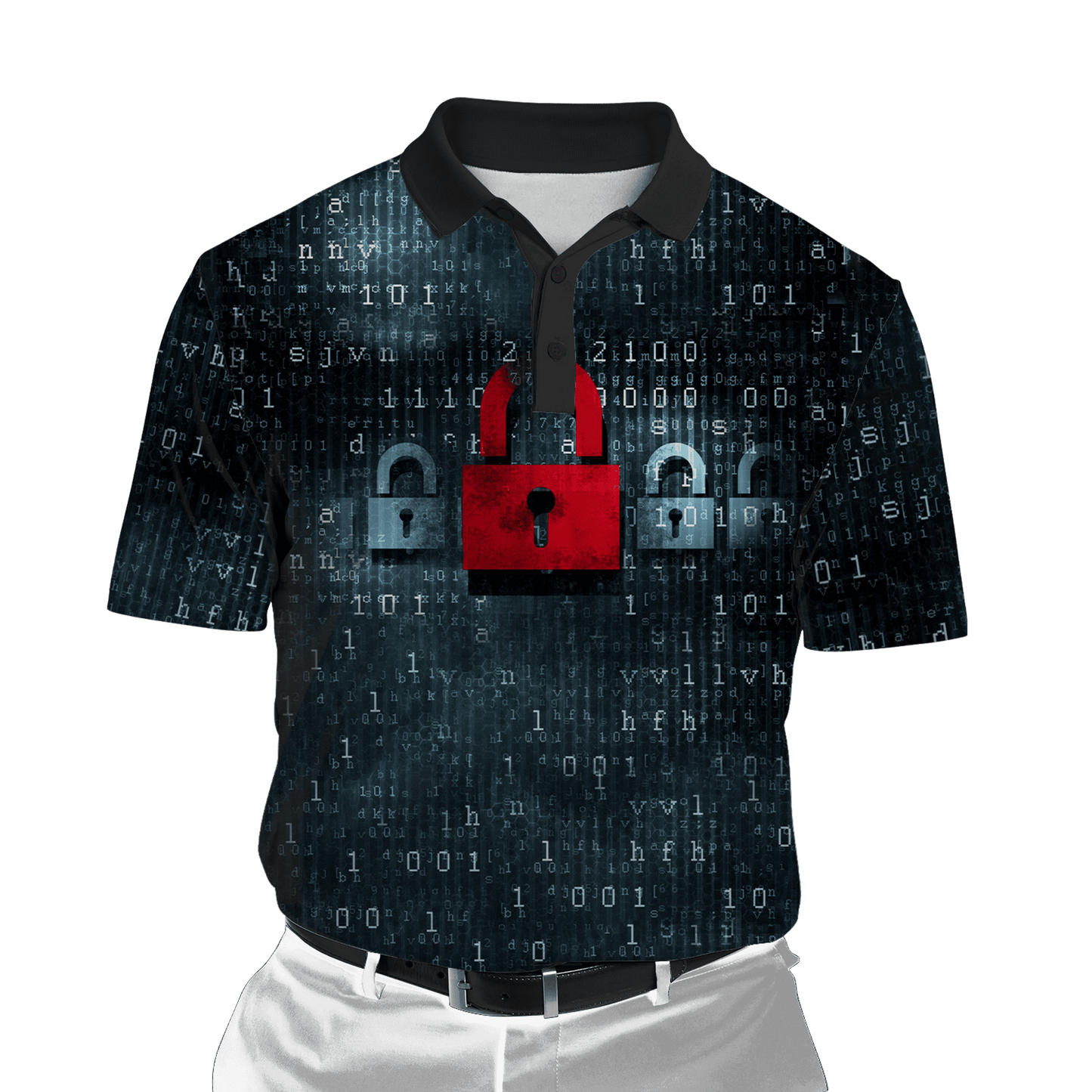 Cyber Language 3D All Over Printed Unisex Shirts