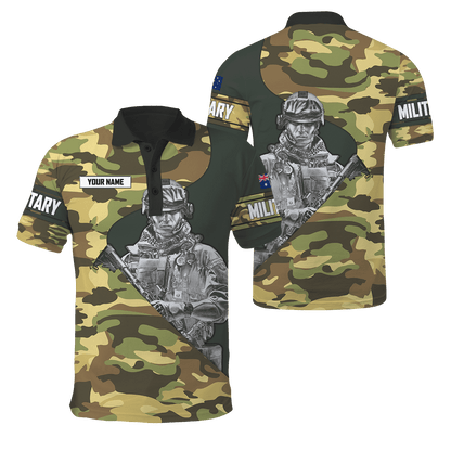 Personalized Australian Army Anzac Day 3D Printed Unisex Shirts TN