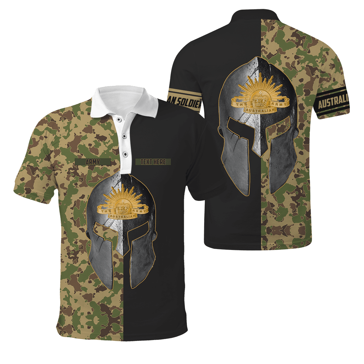 Personalized The Australian Army 3D All Over Printed Shirts DA17032103