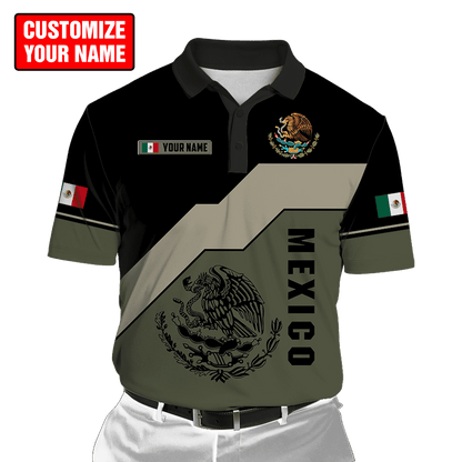 Personalized Name Mexico 3D All Over Printed Unisex Hoodie