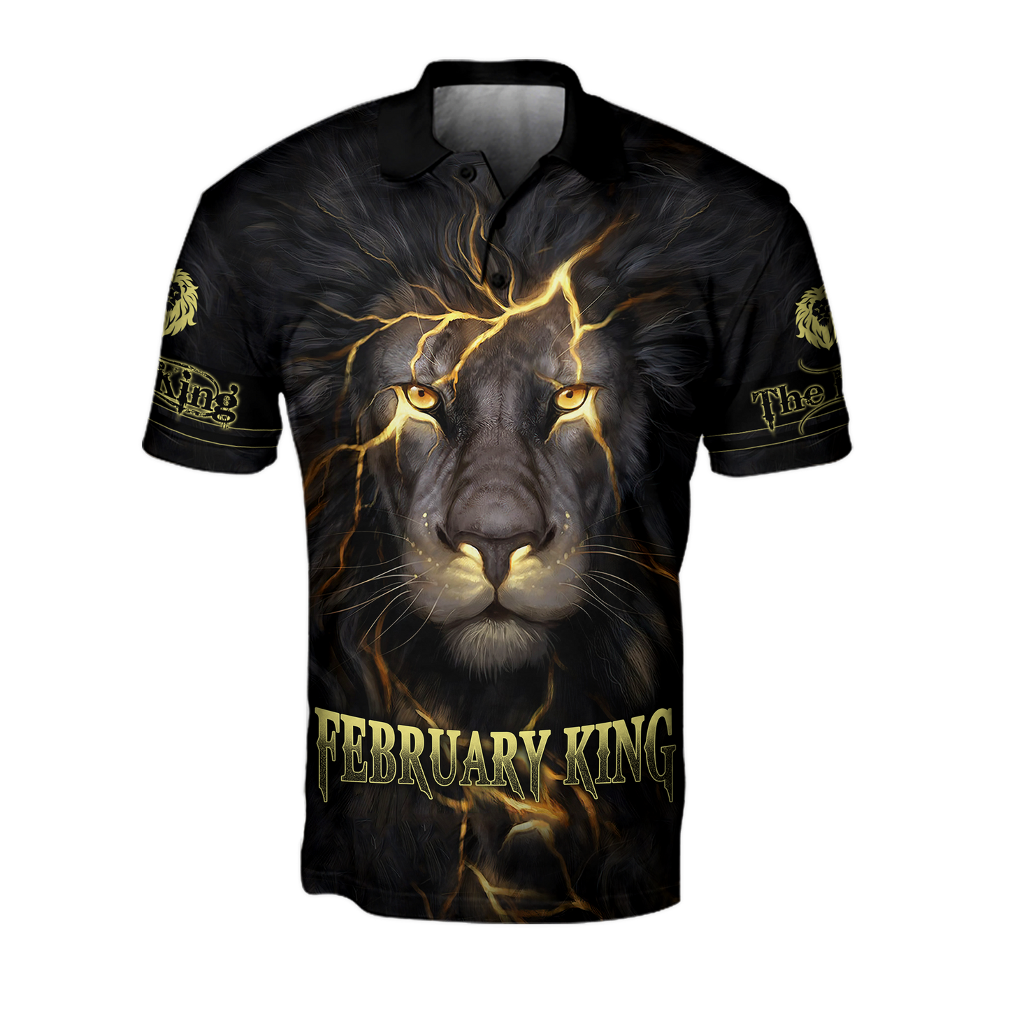 February Lion 3D All Over Printed Unisex Shirts