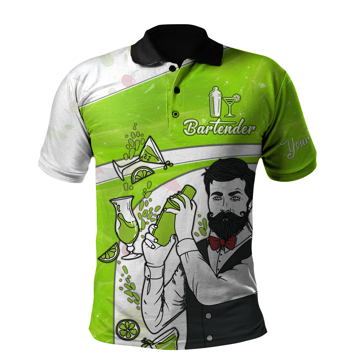 3D All Over Printed Bartender for men DA19052105