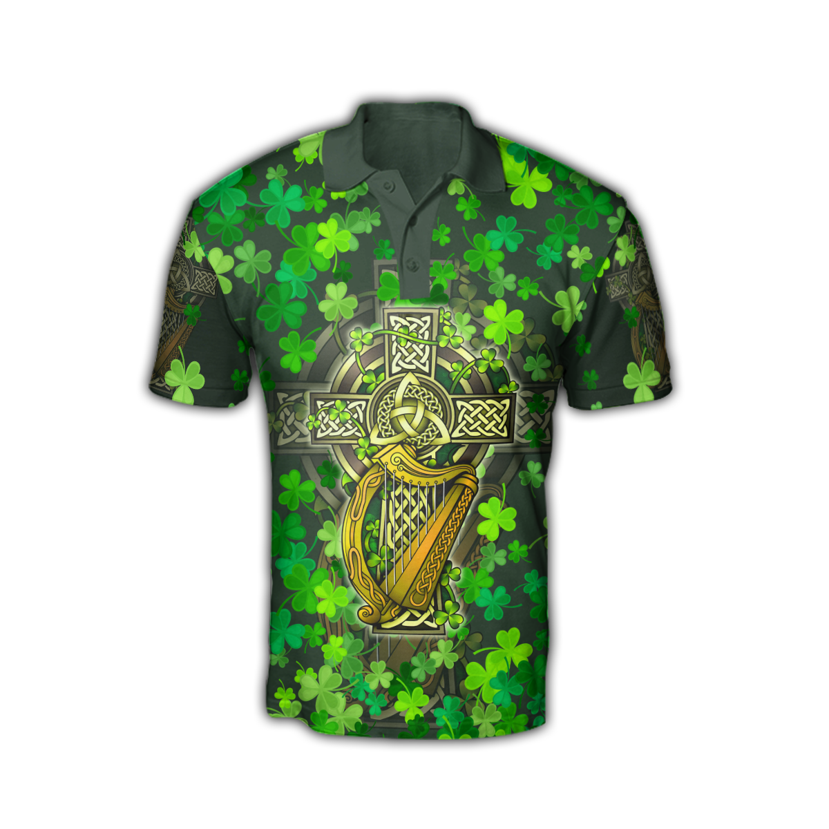 Customize Name Clover Cross Patrick's Day Hoodie For Men And Women MH02022103