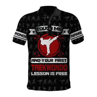 Customize Name Taekwondo Hoodie For Men And Women TNA26032104