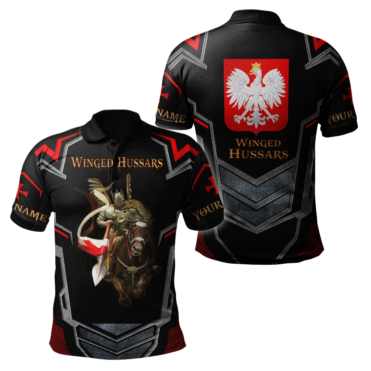 Premium Polish Winged Hussars 3D All Over Printed Shirts No 10
