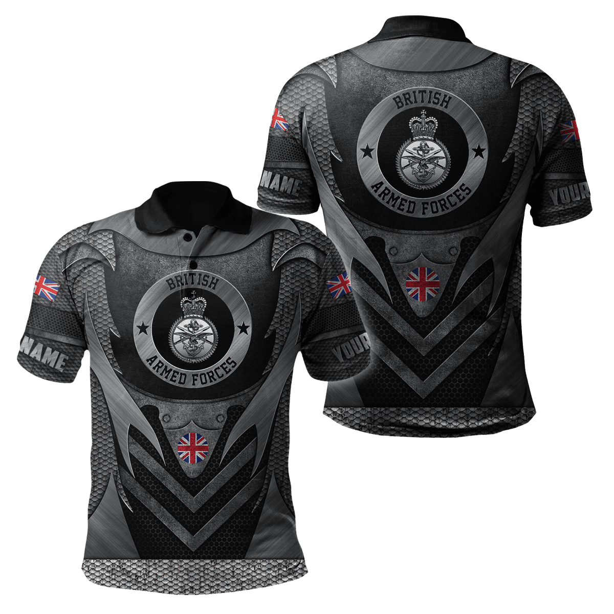 Custom Name XT British Armed Forces 3D Printed Clothes HHT07042103