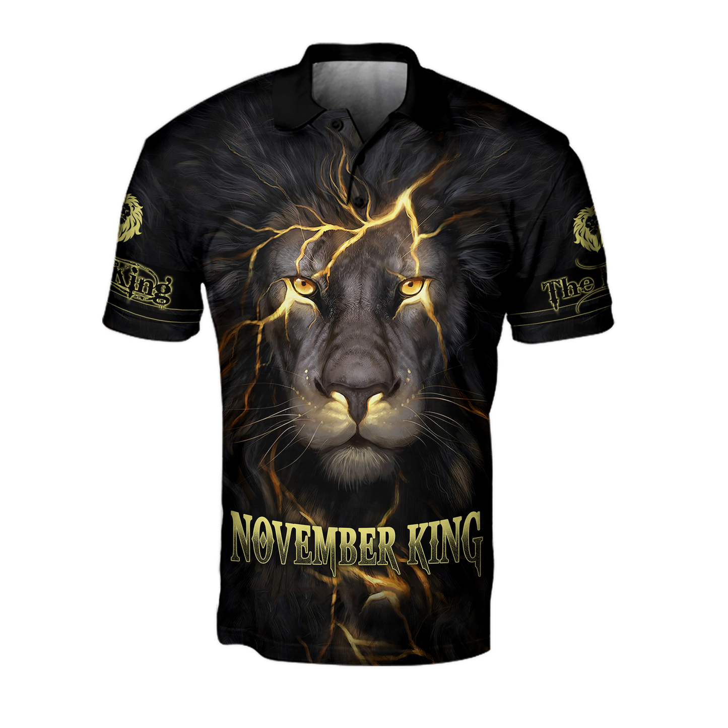 November Lion 3D All Over Printed Unisex Shirts Pi21012111