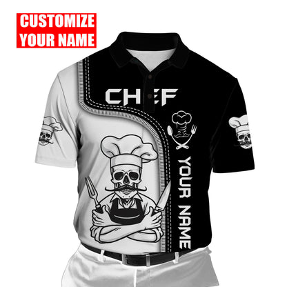 Custom Name Master Chef 3D All Over Printed Unisex Shirts
