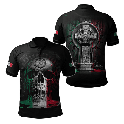 Mexico Skull 3D All Over Printed Unisex Hoodie