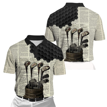 Golf Dictionary 3D Printed Shirts