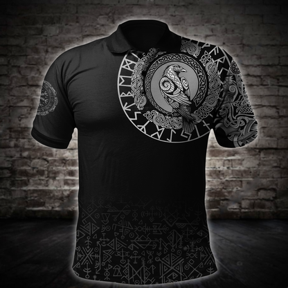 Premium Viking Raven 3D Printed Unisex Shirts TNA23042102