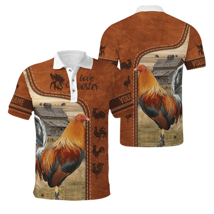Personalized Rooster 3D Printed Unisex Shirts DA24042102