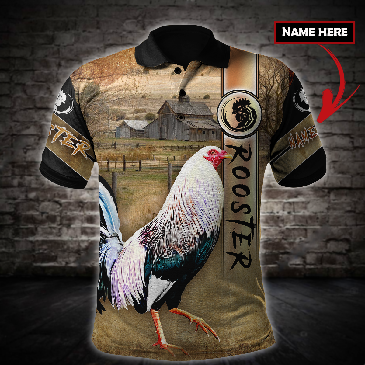 Personalized Rooster 3D Printed Unisex Shirts TNA24042102VH