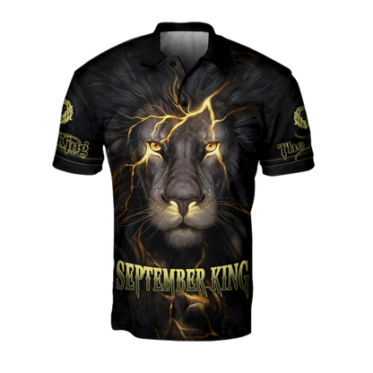 September Lion 3D All Over Printed Shirts Pi21012109