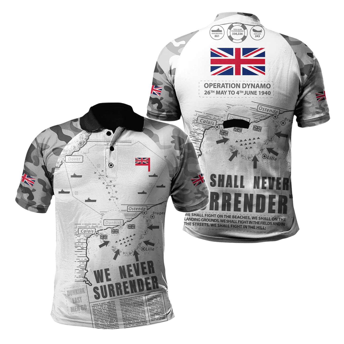 Remembrance Day Lest We Forget 3D All Over Printed Unisex Shirts