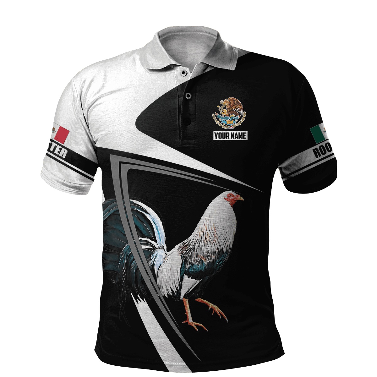 Personalized Mexican Rooster 3D Printed Unisex Shirts DA08052106