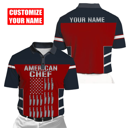 Custom Name Master Chef 3D All Over Printed Unisex Shirts