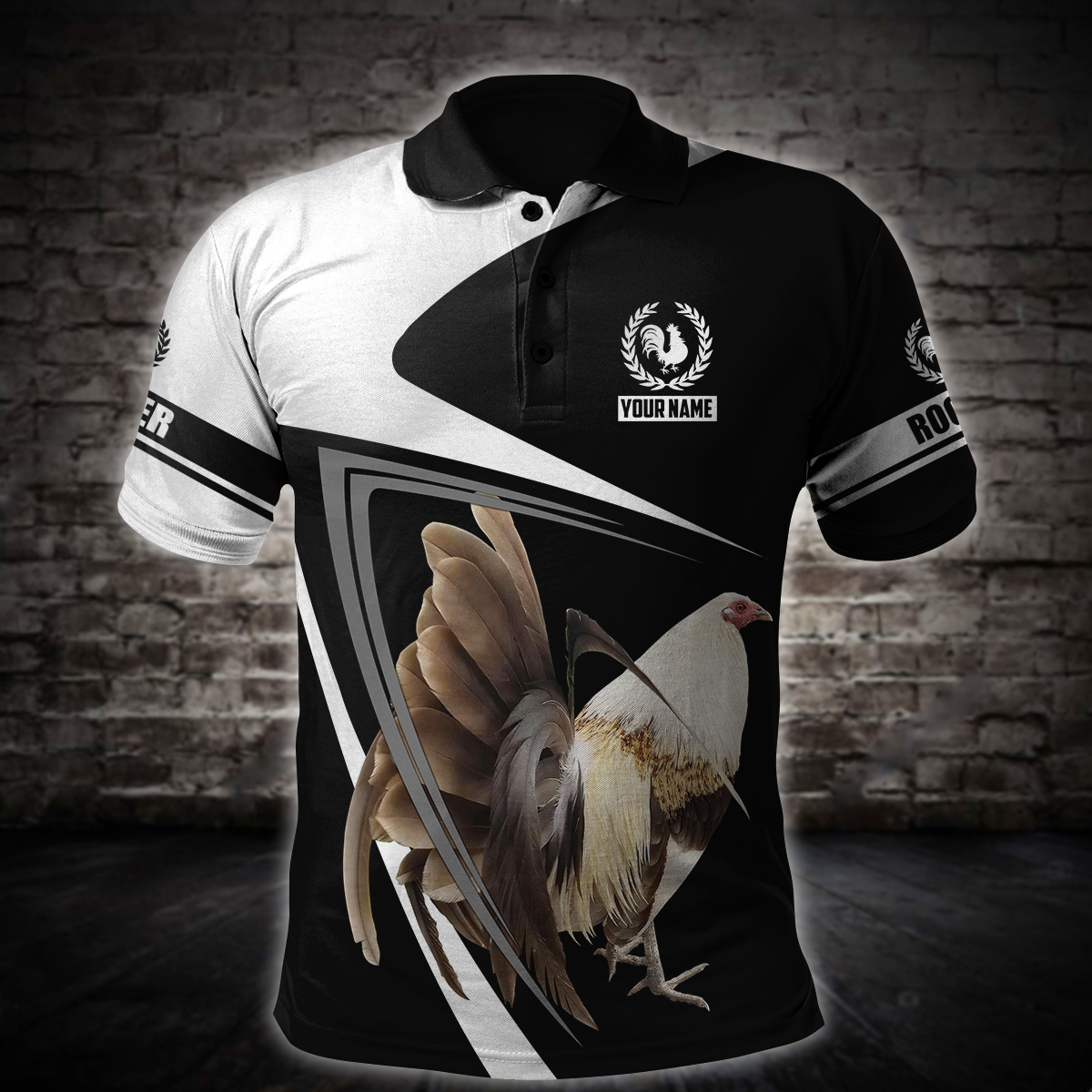 Personalized Rooster 3D Printed Unisex Shirts DA05052105