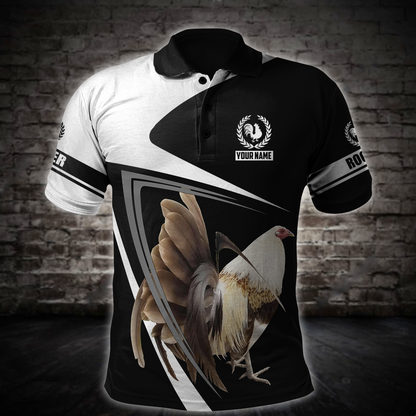 Personalized Rooster 3D Printed Unisex Shirts DA05052105