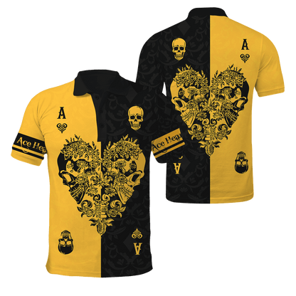 Ace Heart 3D All Over Printed Unisex Shirts