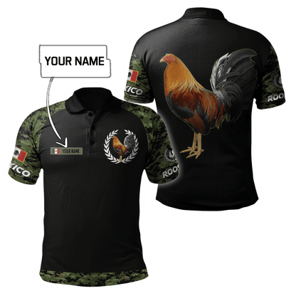 Personalized Mexican Rooster 3D Printed Unisex Shirts HHT10052103