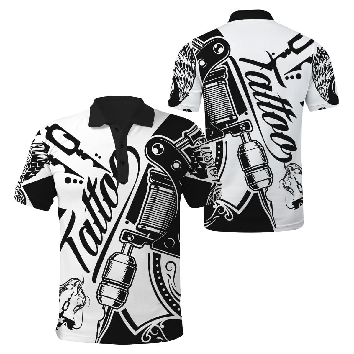 3D All Over Printed Tattoo Day Unisex Shirts Custom Name XT
