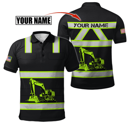 Custom Name XT Excavator 3D Printed Shirts