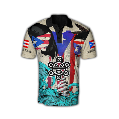 Custom Name Sweet Girls Puerto Rico Hoodie For Men And Women MH16032107