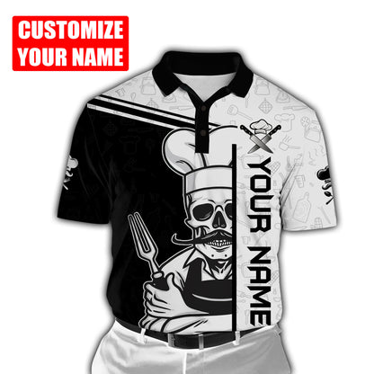 Custom Name Master Chef 3D All Over Printed Unisex Shirts