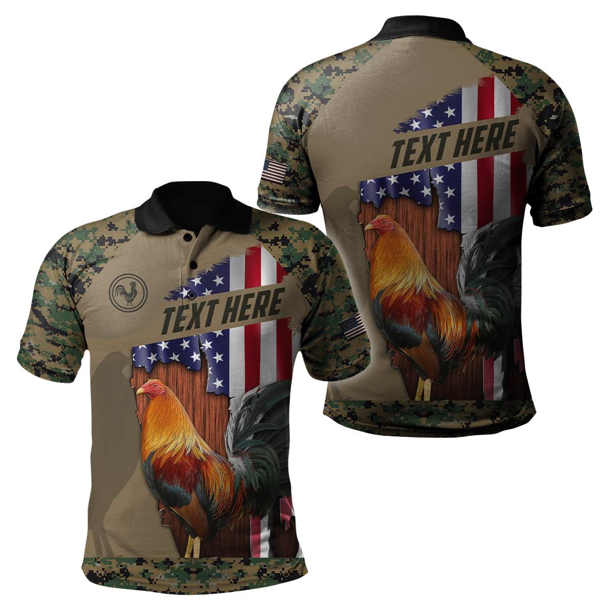 Personalized Rooster 3D Printed Unisex Shirts SN14052104