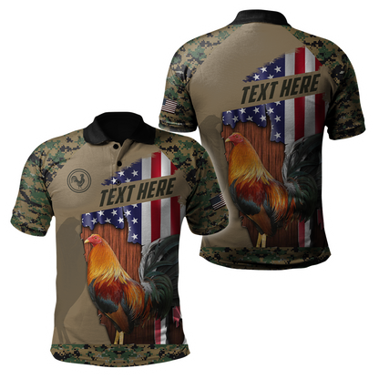 Personalized Rooster 3D Printed Unisex Shirts SN14052104